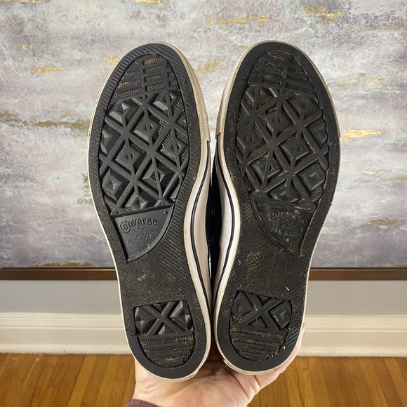 Converse Chuck Taylor All Star 2 Shoes Womens Size 8 Black Mid Top Sneakers - Picture 10 of 10